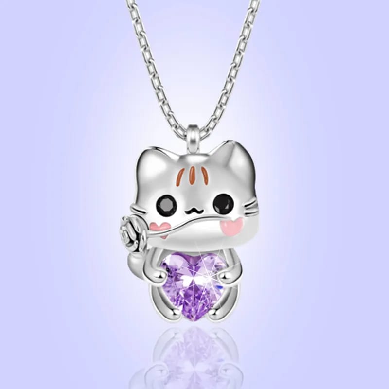 Collar Gato Gris