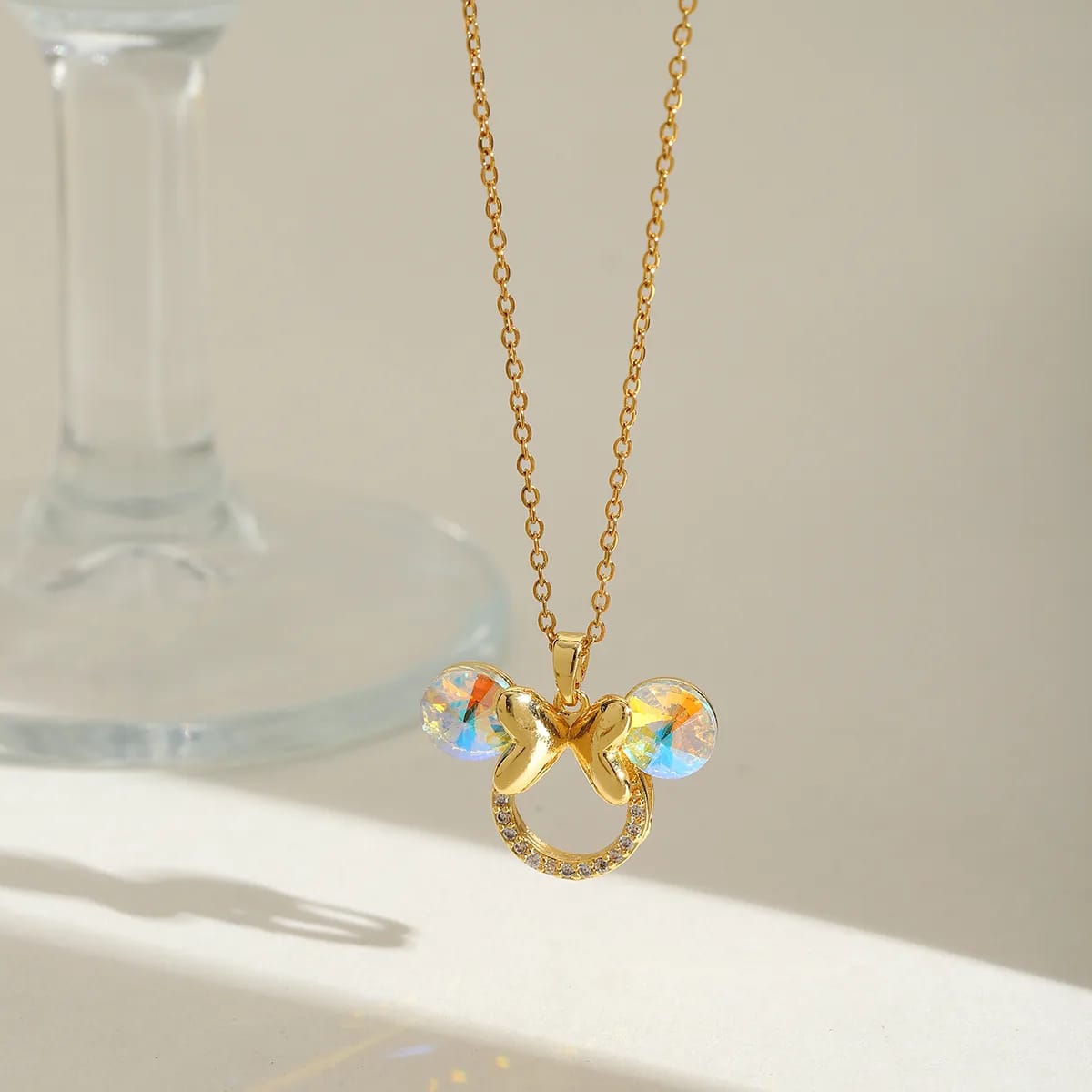 Collar inspirado en Disney (Minnie Mouse)