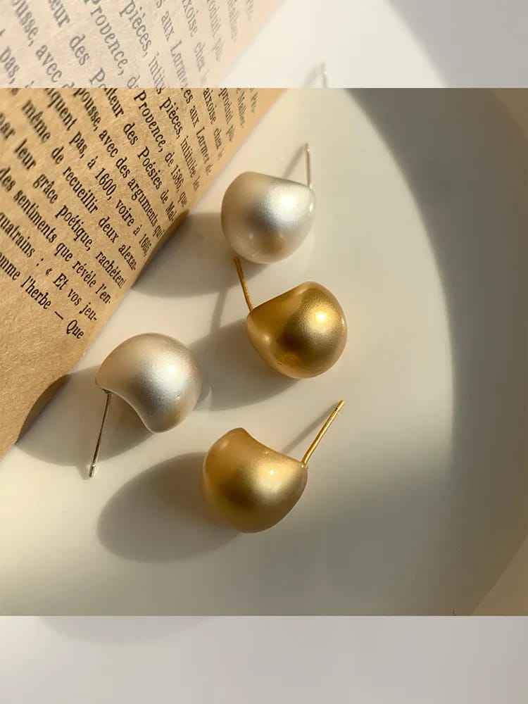 Aretes en forma de esferas