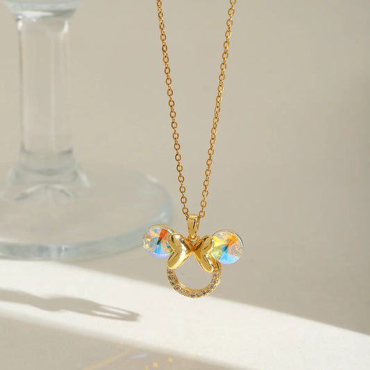 Collar inspirado en Disney (Minnie Mouse)