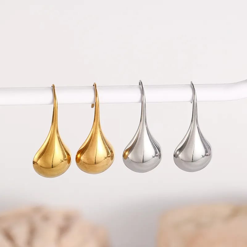 Aretes estilo elegance en tono plata