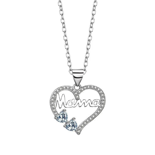 Collar con la palabra "Mamá"